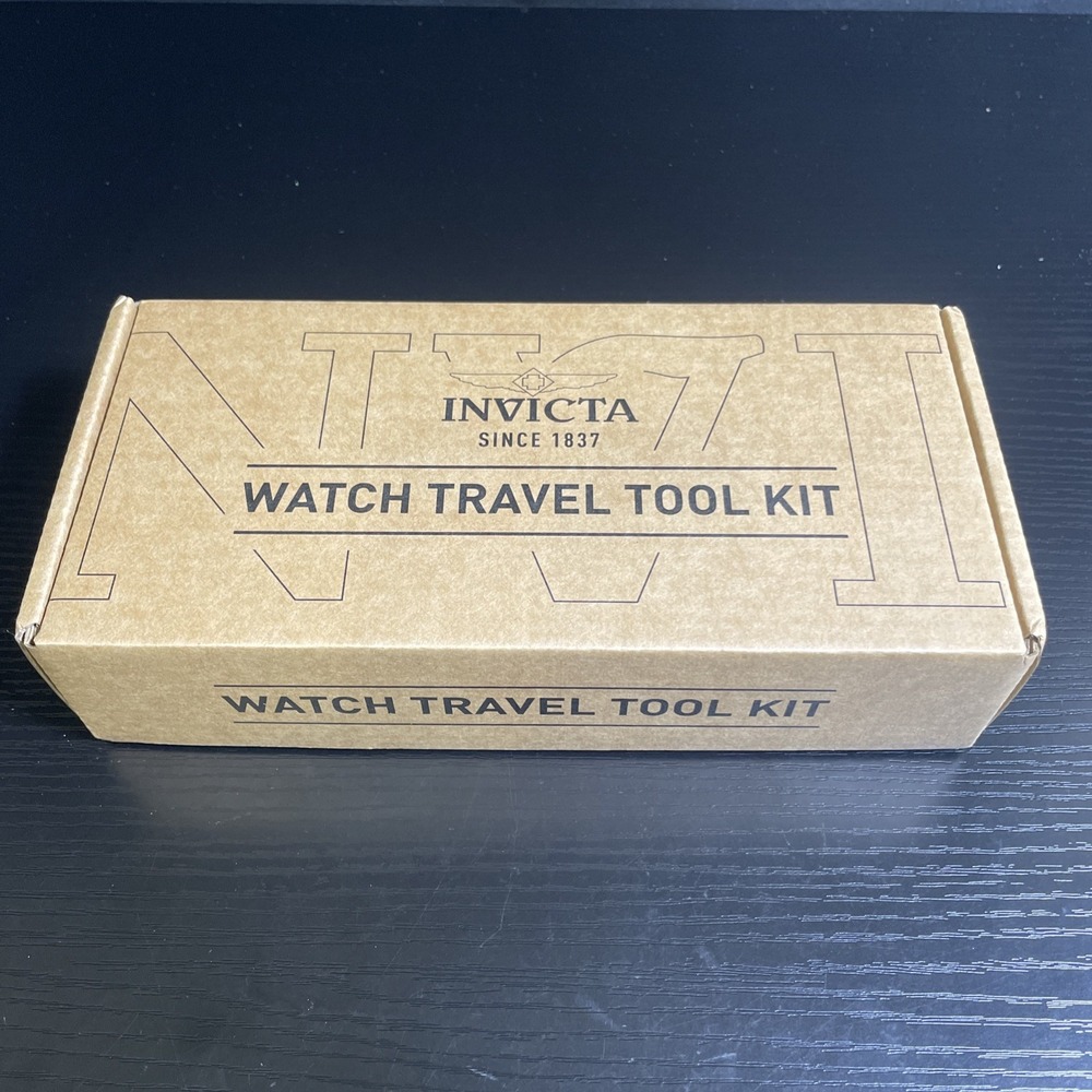 Invicta ITK-008 Watch Travel Repair Kit Tool Set Pink/White New In Box - Picture 11 of 11